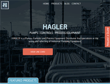 Tablet Screenshot of haglerllc.com